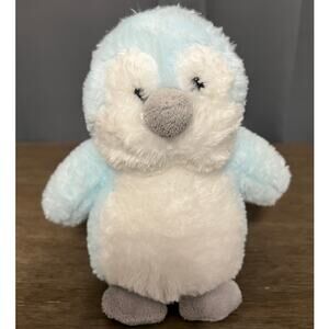 Toys R Us Glitzy Baby Blue Penguin Plush‎